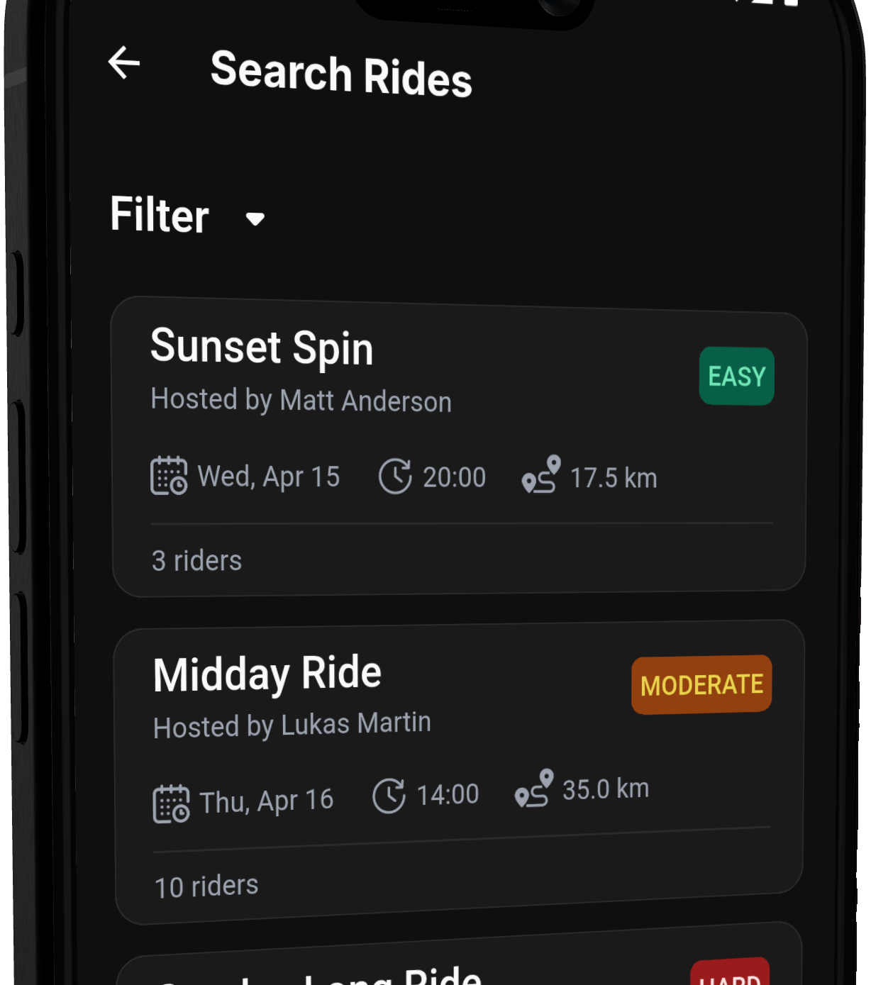 Vixma app find a ride